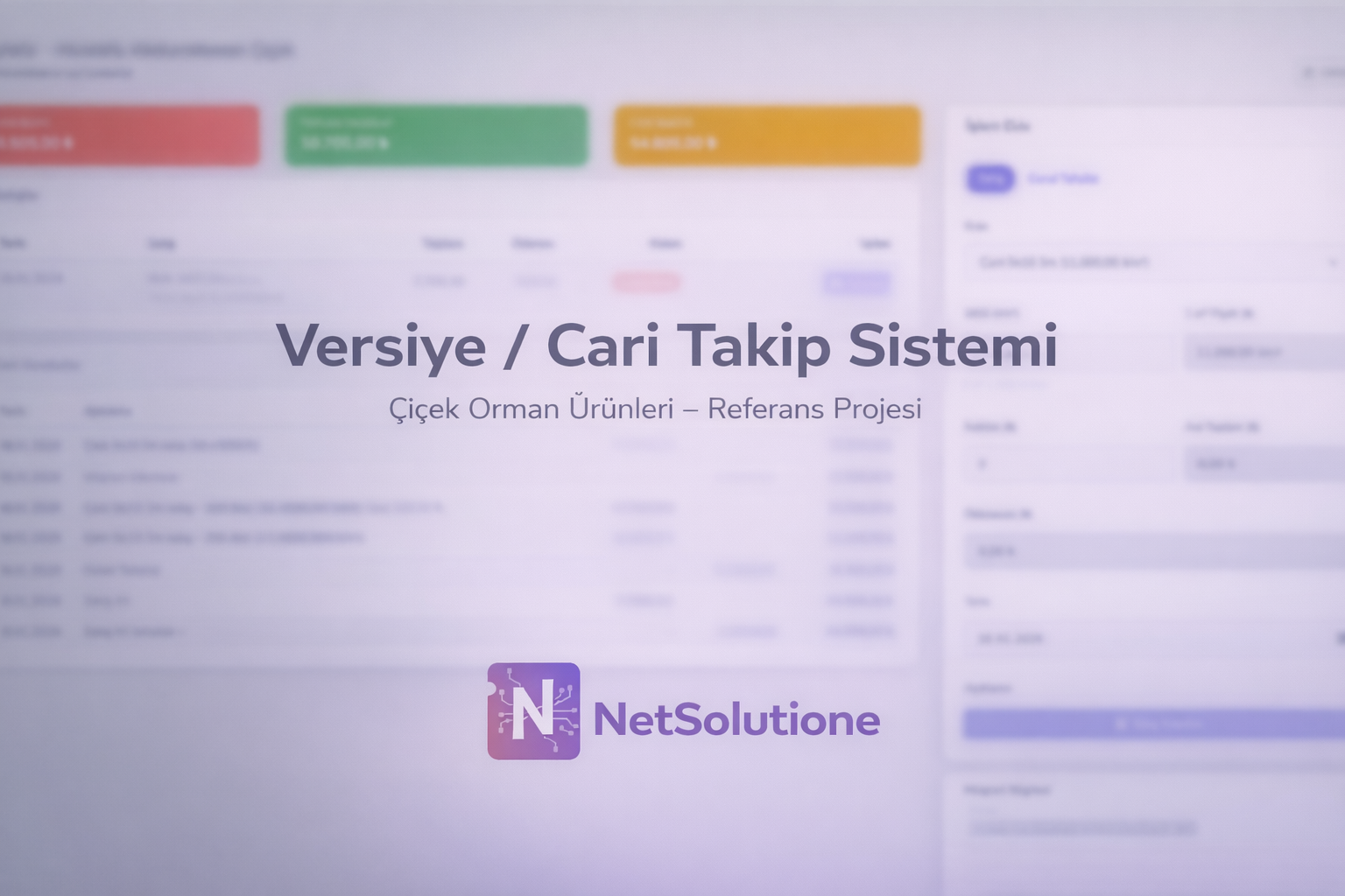 Versiye Takip Sistemi – Çiçek Orman Ürünleri görsel 2